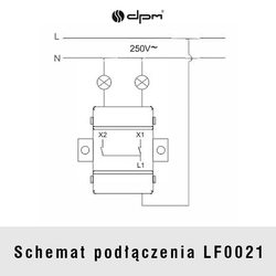 LF0021W vyp. č.5 bílá LOFT retro DPM