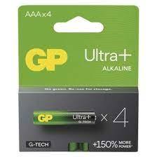 baterie alkalická GP ULTRA+ 1,5V LR03/AAA B03114
