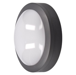 LED svítidlo Siena šedé 20W se senzorem WO781-G-M IP54 23cm 4000K 1500lm