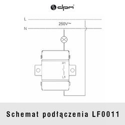 LF0011W vyp. č.1 bílá LOFT retro DPM