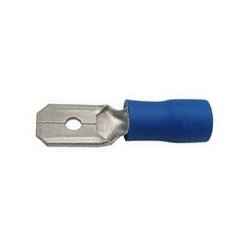 Konektor faston 6,3mm modrá 1,5-2,5mm