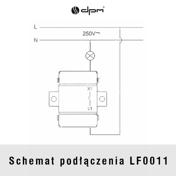 LF0011W vyp. č.1 bílá LOFT retro DPM