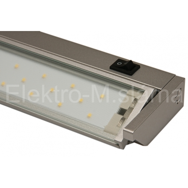 LED zářivka 4010SL 10W 59cm výklopná stříbrná